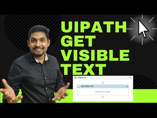 How to Use Get Visible Text in UiPath | WordsInfo | Uipathcore Textinfo Datatype