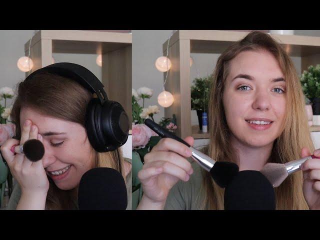 ASMR CZ Upřímný pokec + brushing mikrofonů (life update, stěhování, studio...)