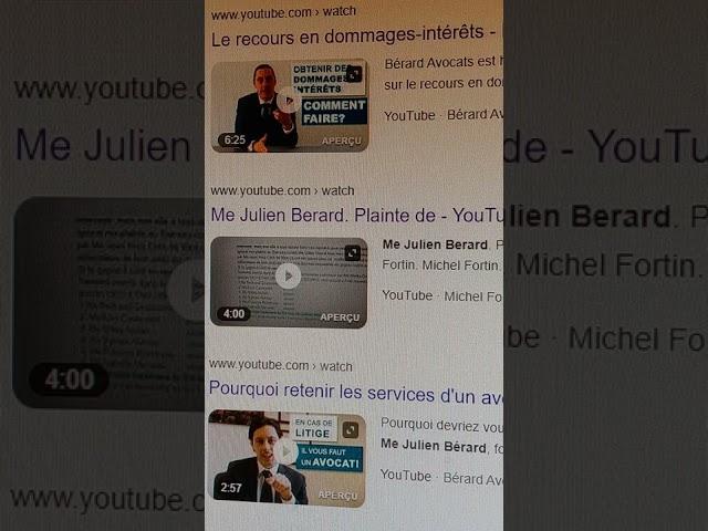 Michel Fortin c Me Julien Berard