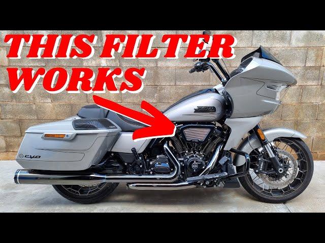HUGE GAINS FROM THIS AIR FILTER / VVT CVO Bagger / Screamin Eagle Wedge
