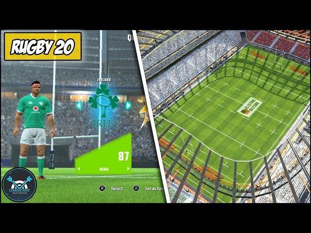 I FINALLY SCORED A CONVERSION!? Ireland Vs Wales! (Rugby 20 Beta Gameplay | PS4 Pro)