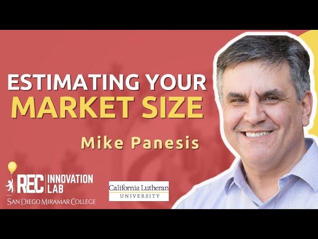 Estimating Market Size with Professor Mike Panesis and Professor Tanya Hertz |TAM, SAM, SOM