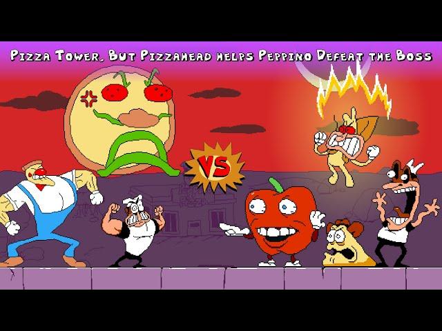 Perman: Peppino and Pizzahead Co-Op Defeat the Bosses