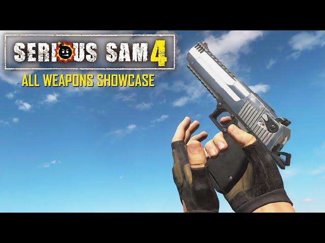 Serious Sam 4 - All Weapons and Gadgets Showcase