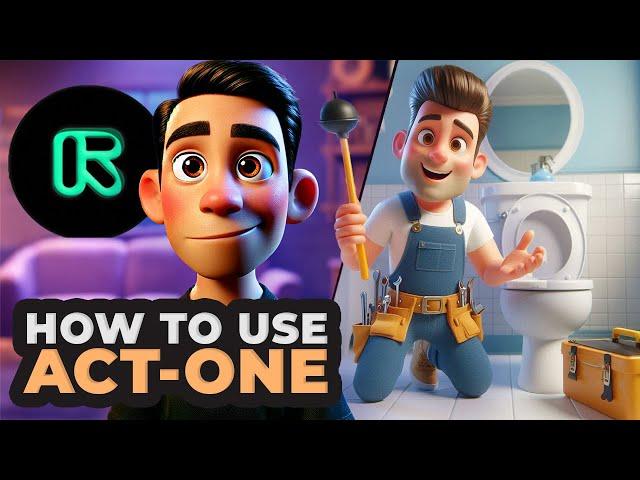 Animate Your CHARACTERS in SECONDS with Runway Act-One