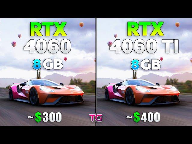 RTX 4060 vs RTX 4060 Ti - Test in 10 Games