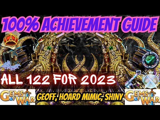 100% Achievement Guide 2023 Gems of War / ALL ACHIEVEMENTS with tips on how to get them done