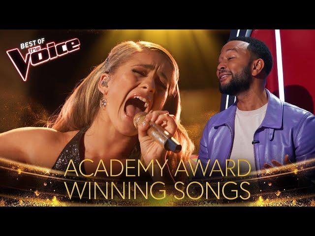 OSCAR-WINNING songs on The Voice | Top 10