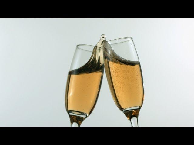 Free Slow Motion Footage: Champagne Cheers