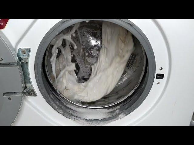 Washing of thin fabric on the secret mode of the Lg washer