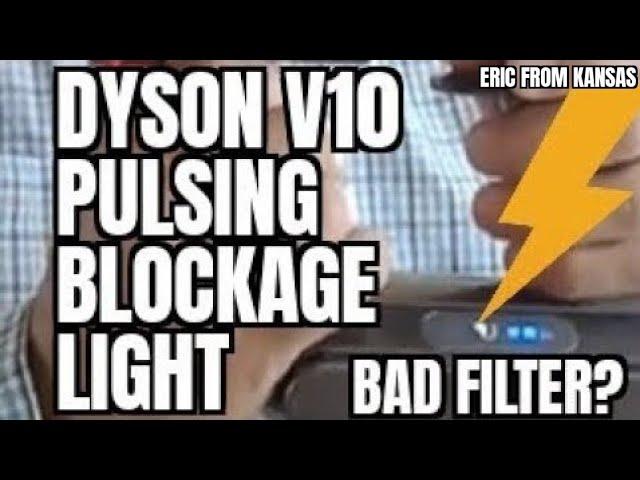 New Filters Solve PULSING BLOCKAGE Light Issue with the Dyson Cyclone V10