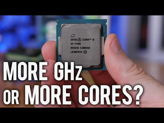 Intel Core i3-7350K vs. Core i5-7400 - More GHz or More Cores?