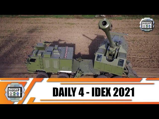 IDEX 2021 Day 4 International Land Defense Exhibition Official Online Show Daily News and Web TV