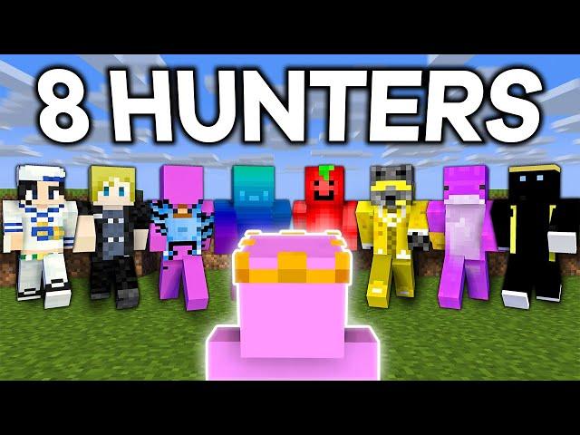 Minecraft Speedrunner VS 8 Hunters