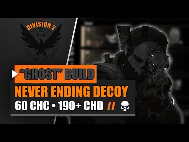 The Division 2 - “Ghost” Build (Never Ending Decoy) [PvP/TU12]