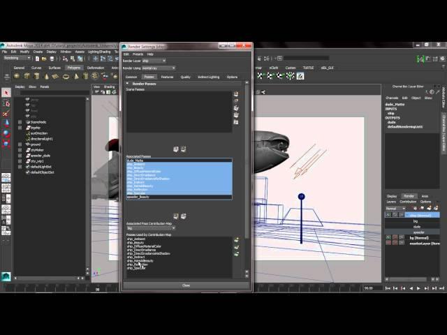 Maya Mondays - Render Layers, Render Passes, and Post