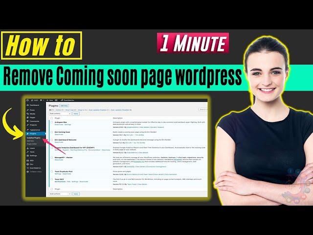 How to remove coming soon page wordpress 2024