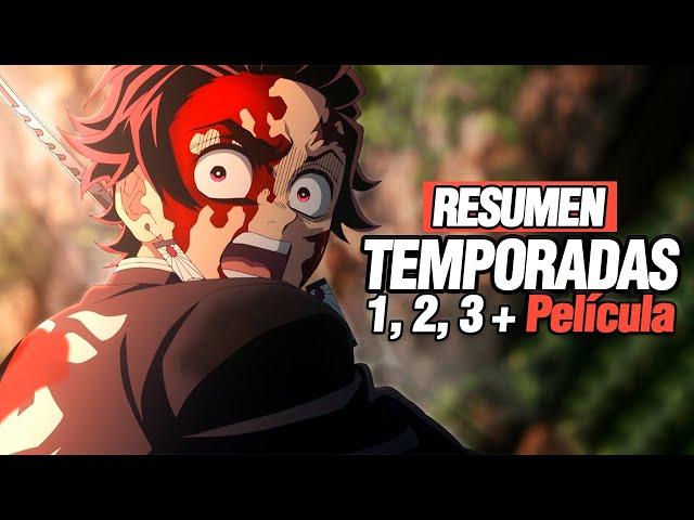  Todo Kimetsu No Yaiba al Detalle en 1 VIDEO | Resumen Completo T1,2,3