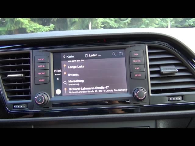 Seat Leon - Full Link (Mirror Link, Apple CarPlay, Android Auto)