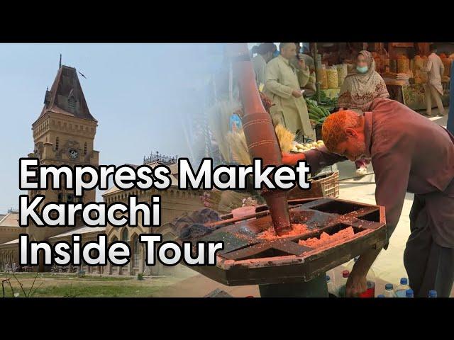 A Visit to the Historic Empress Market in Karachi | Walking Vibes | 4K