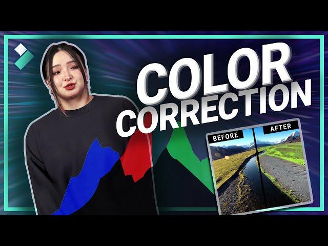 Color Correction Both Basics and Advanced Tips | Wondershare Filmora 12