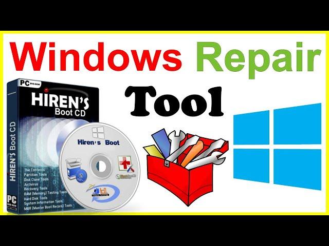 Hiren Boot CD for Windows Repair, Password Reset, Data Recovery