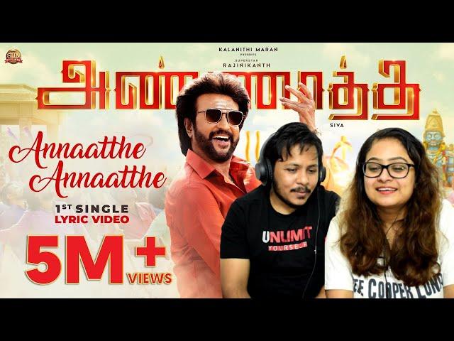 Annaatthe Annaatthe -Official Lyrical Video REACTION | ANNAATTHE | Rajinikanth| Sun Pictures|SPB