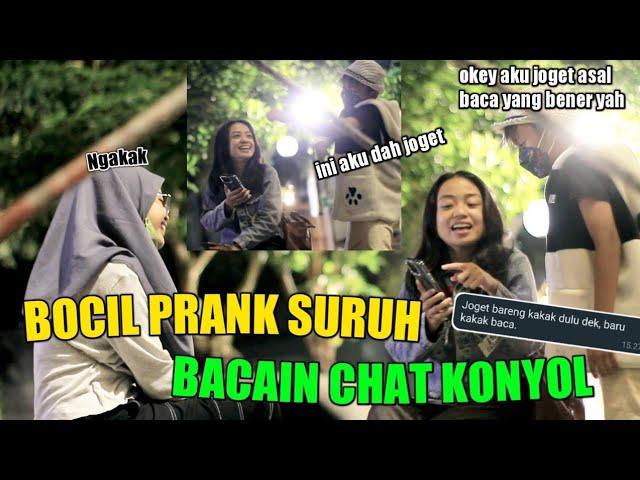 BACAIN CHAT KONYOL KE CEWEK NGAKAK PARAH LIHATNYA