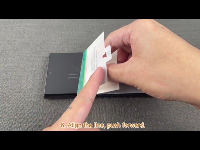 Samsung Galaxy S23 Ultra  Screen Protector Installation Video