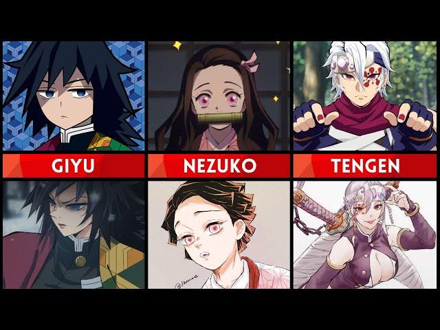 Demon Slayer Characters Genderswap | Anirealm