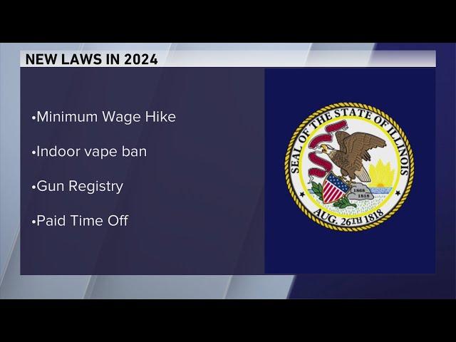 New Illinois laws for 2024