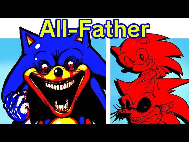 Friday Night Funkin' VS AllFather OneShot | No more souls to play with (FNF Mod/Sonic.exe)