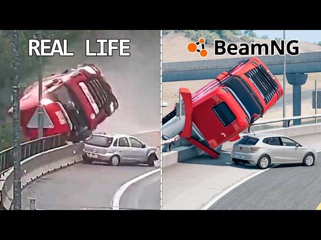 Accidents Based on Real Life Incidents | Beamng.drive | #32