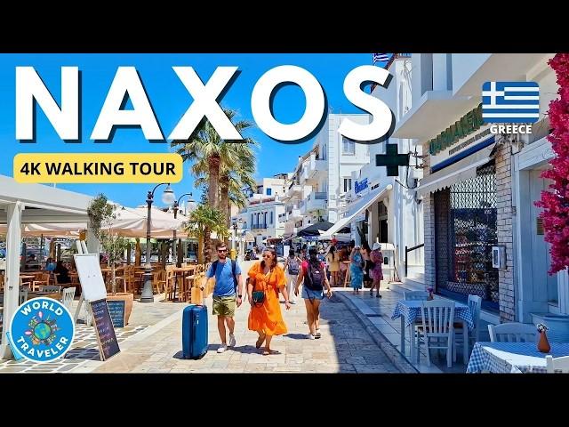 Naxos, Greece 4K Walking Tour: Discover the Magic of the Cyclades 