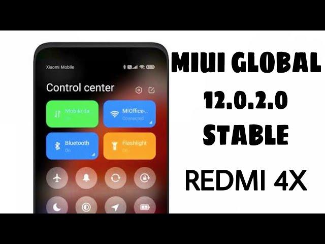 MIUI 12.0.2.0 REVIEW AND CHECK SAFETY NET (REDMI 4X)