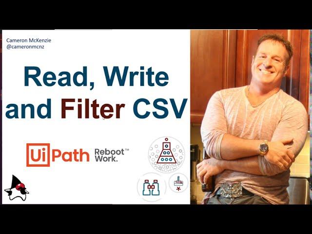 UiPath Read, Write and Filter CSV Files Example