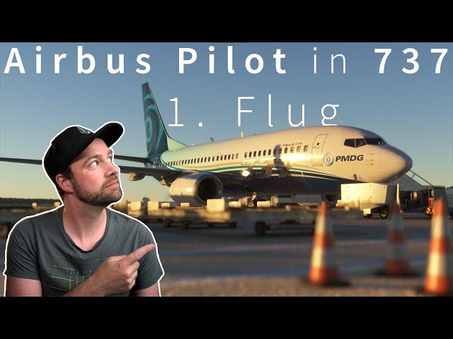 1. Flug in der PMDG 737 | Stream Highlights | MSFS2020 | Deutsch