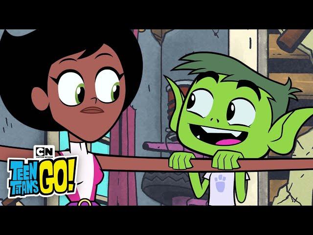 Elasti-Girl Gets Tied Up 🪢 | Teen Titans GO! | Cartoon Network