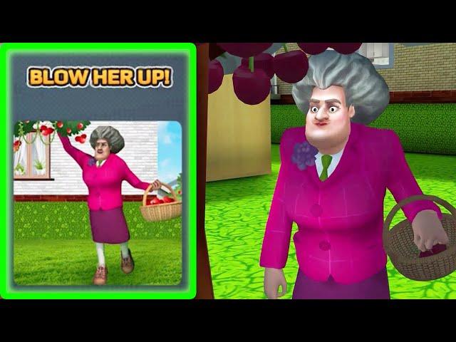 Scary Teacher 3D | miss T Blow Her Up Walkthrough (iOS Android)