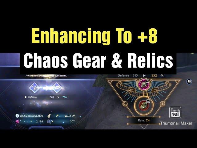 Black Desert Mobile + 8 Enhance for Chaos Gear & Relics