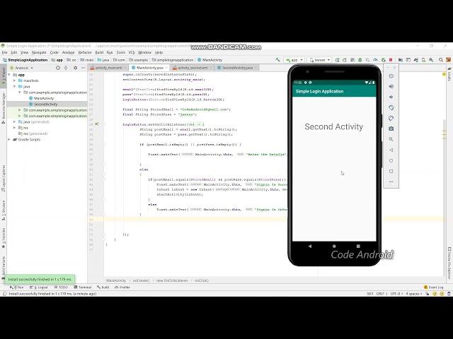 SWITCH ACTIVITY | MAKE LAST ACTIVITY AS FIRST | INTENT VS INTENT FILTER | ANDROID STUDIO | JEEVAN R