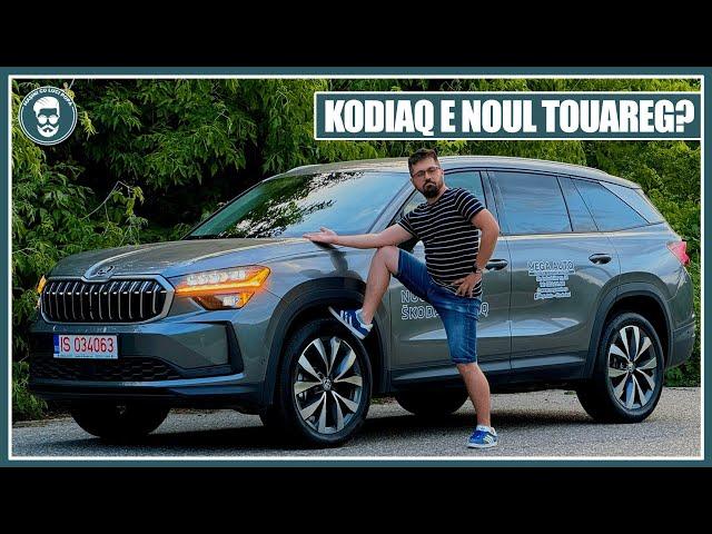 NOUA SKODA KODIAQ 2024 E NOUL TOUAREG? 2.0 TDI 4x4 DSG cu PORTBAGAJ IMENS, MAI LUXOS CA NICIODATĂ