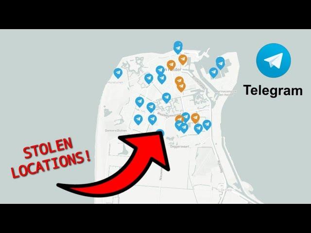 How to steal locations using Telegram!
