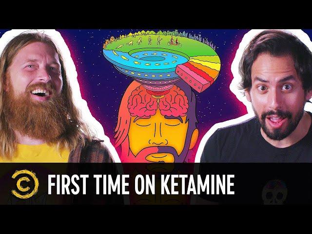 Ramin Nazer Had His Mind Blown on Ketamine in Shane Mauss’s Yurt - Tales From the Trip