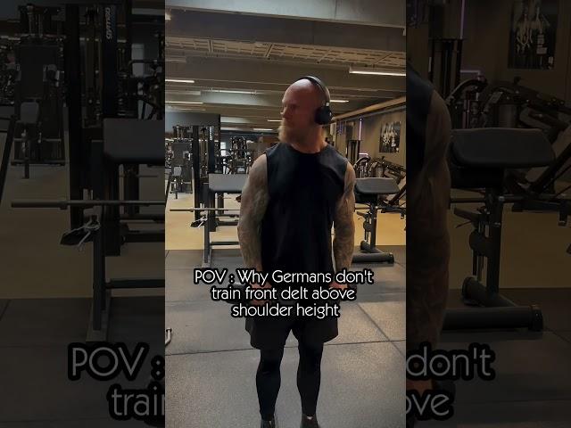 Why Germans Keep Their Front Delt Training Low 