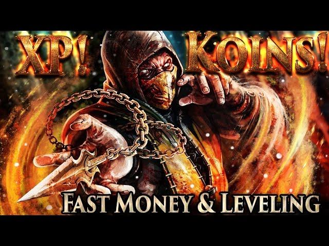 Mortal Kombat X - Crazy Money Glitch & XP Tips (Koins + Rank Up)