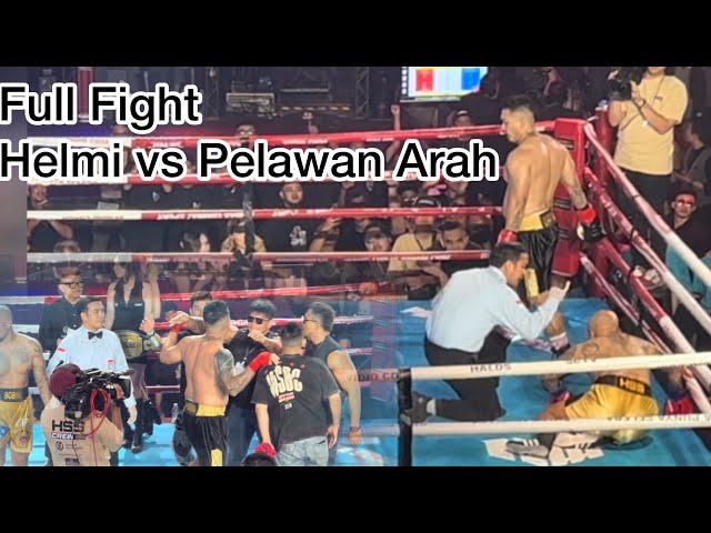 Holliwing Sport Show || Full Fight HELMI THEPAPAROCK VS BOTOL ( PELAWAN ARAH )