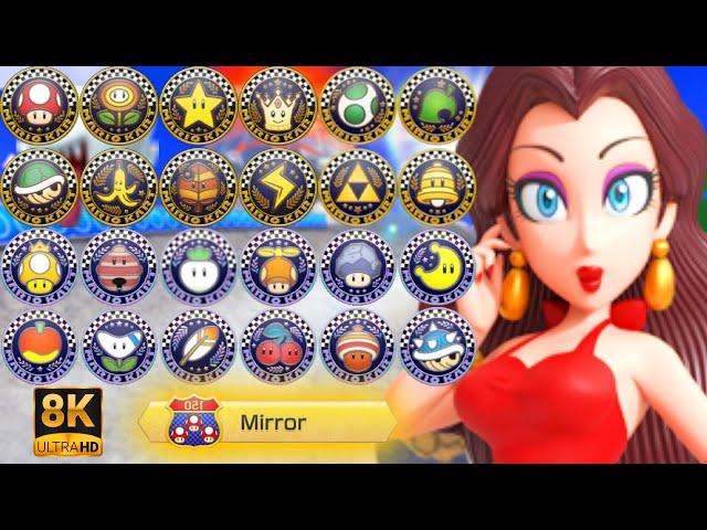 Mario Kart 8 Deluxe - Mirror All Cups (3-Star Rank) [8K]