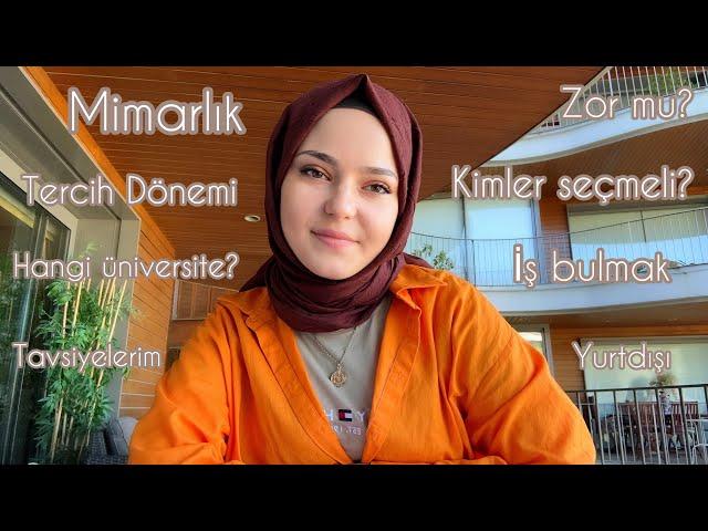 Mimarlık | Tercih Dönemi | Mimarlık okumak zor mu? | Sorularınızı cevapladım