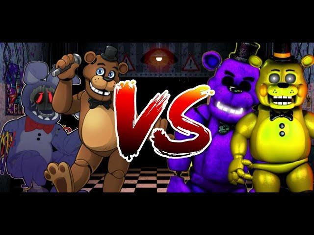 Cjlovesyoshi and fnaf fan vs shadow and wizzy